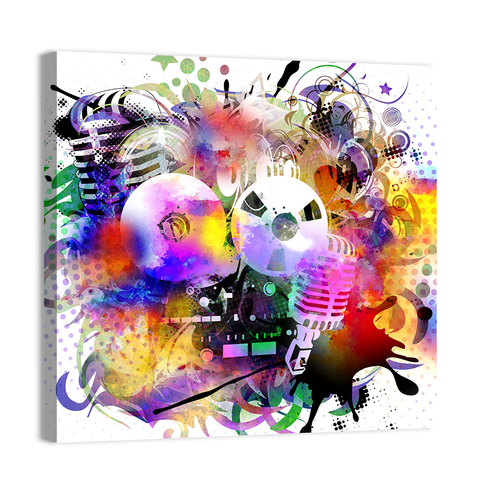 Glamour Music Pop Wall Art
