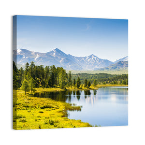 Lake In Altai Mountains Siberia Wall Art