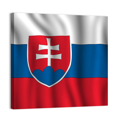 Flag Of Slovakia Wall Art