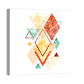 Scandinavian Geometric Diamond Wall Art
