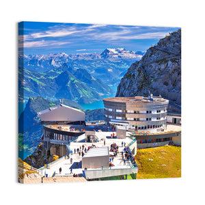 Pilatus Kulm Mountain Peak Wall Art