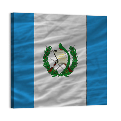 National Flag Of Guatemala Wall Art