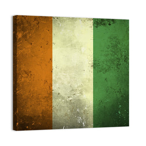 Flag Of Ivory Coast Wall Art