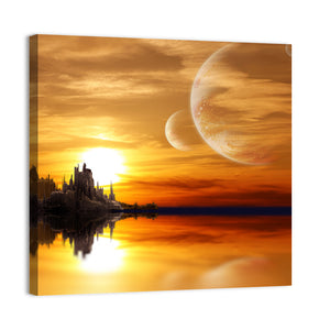 Fantasy Planet Wall Art