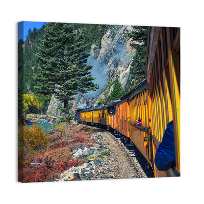 Historic Steam Engine Train In Colorado Wall Art