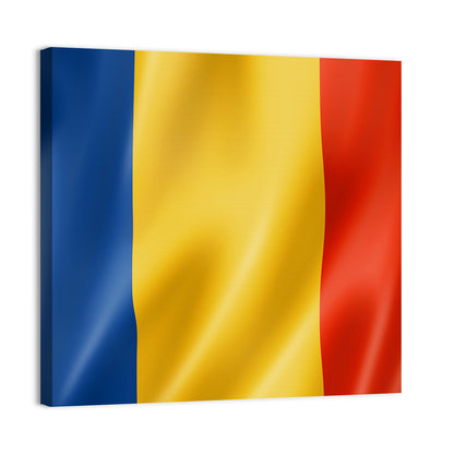 Flag Of Romania Wall Art