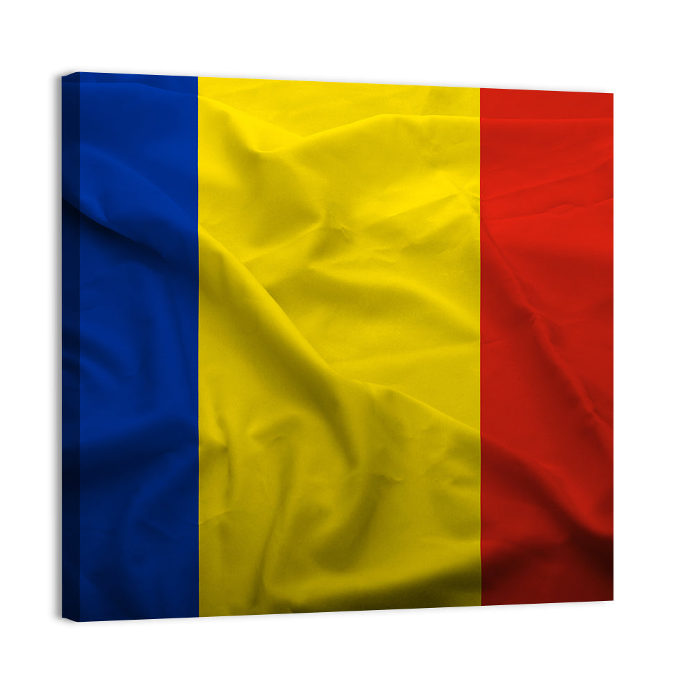 Flag Of Romania Wall Art