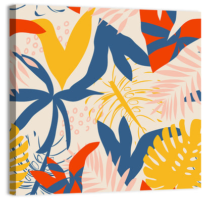 Bright Summer Pattern Wall Art