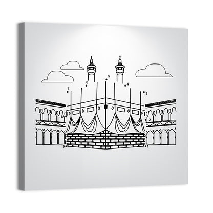 Khana e Kaaba Artwork Wall Art
