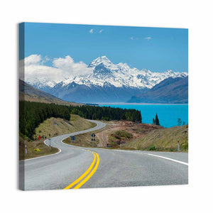 Mount Cook In South Island New Zealand Wall Art