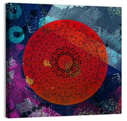 Mandala Digital Artwork Wall Art