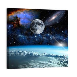 Space From Earth Wall Art