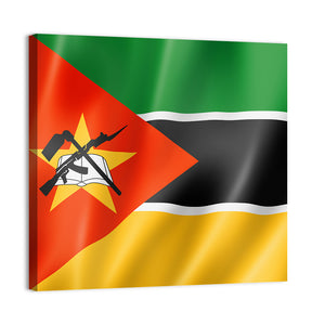 Flag Of Mozambique Wall Art