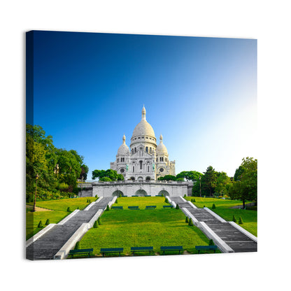 Basilica Sacre Coeur In Paris Wall Art