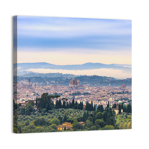 Florence City View In Italy Wall Art