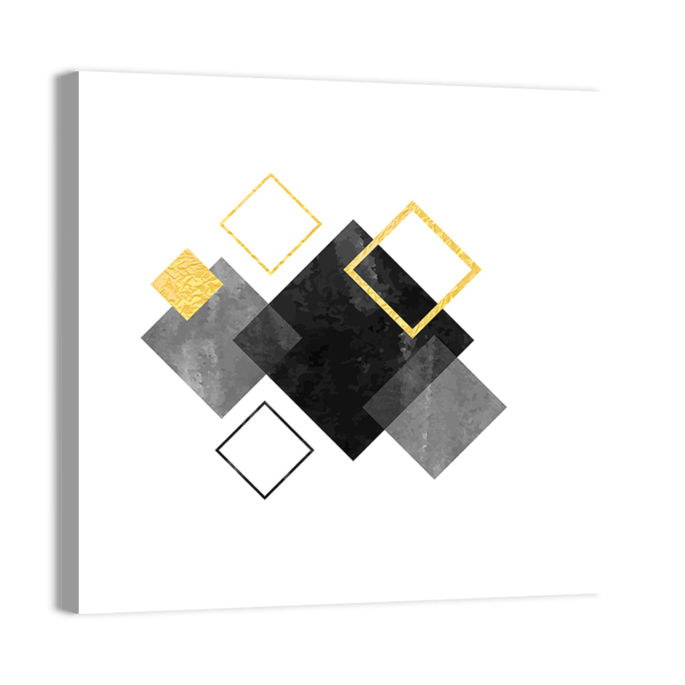 Squares Composition Minimalist Wall Art