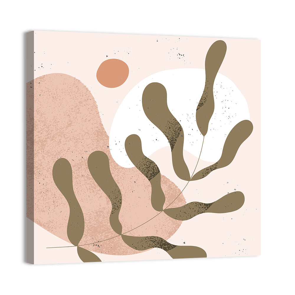 Asymmetrical Botanical Branch Wall Art