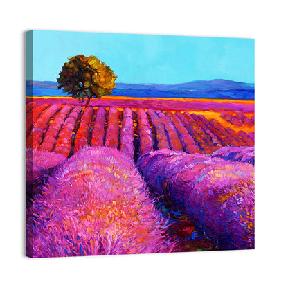Lavender Fields Artwork Wall Art