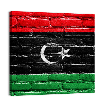 Flag Of Libya Wall Art