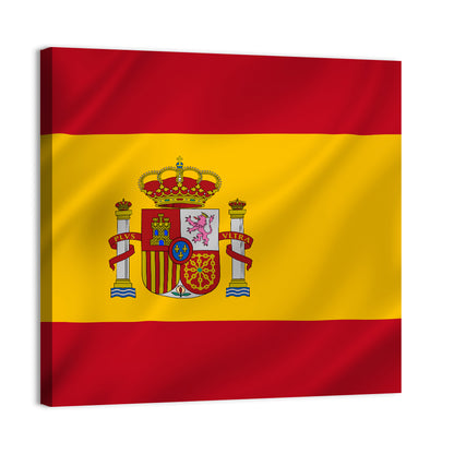 National Flag Of Spain Wall Art