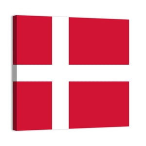 Flag Of Denmark Wall Art