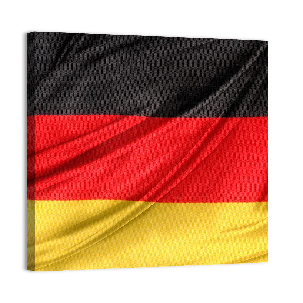 Draped German Flag Wall Art