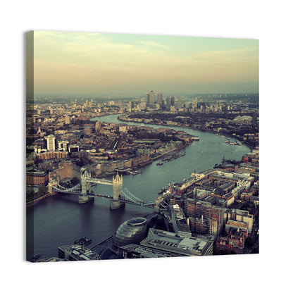 London Rooftop View Wall Art