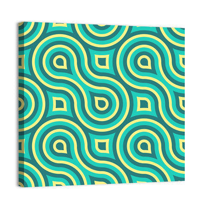 Retro Seamless Pattern Wall Art