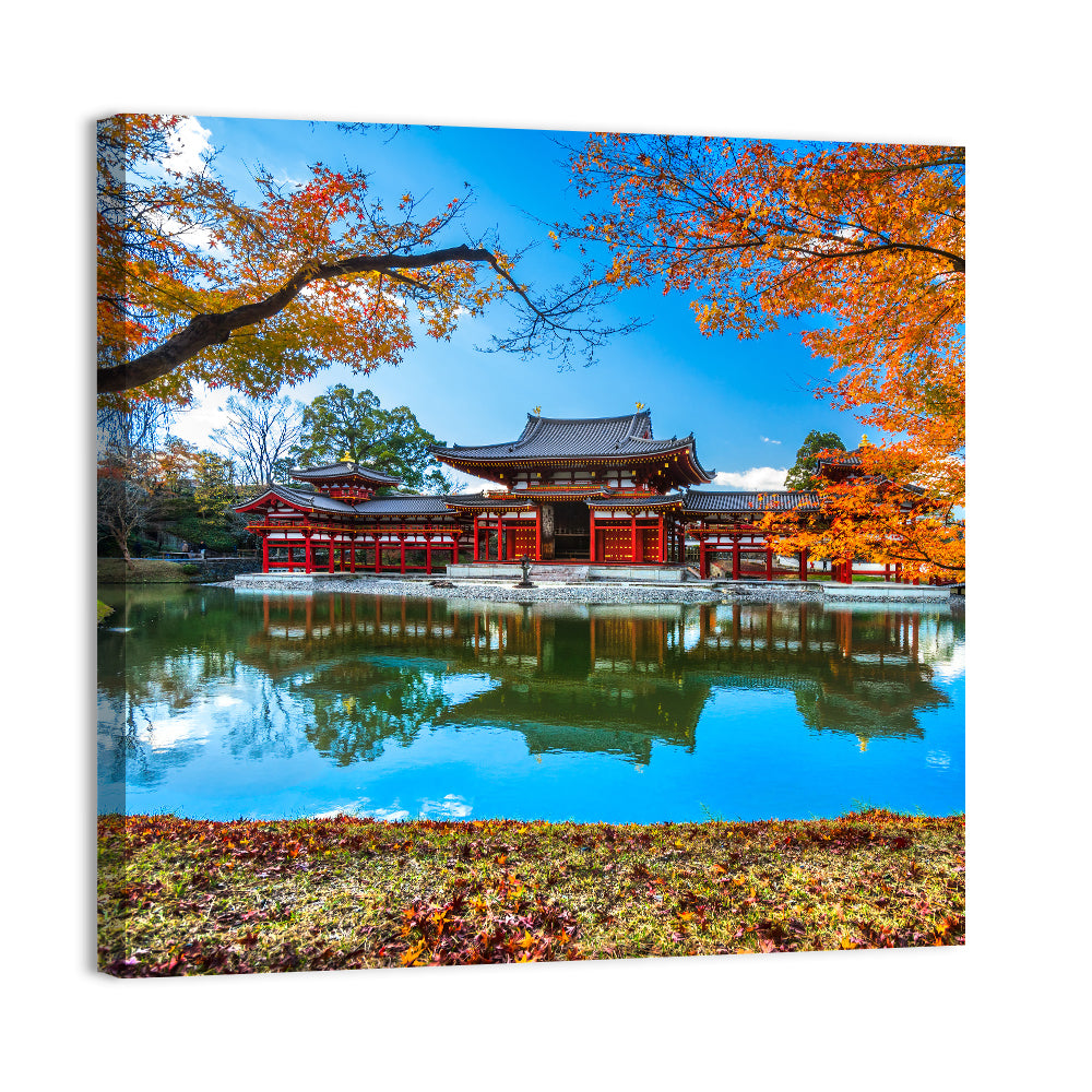 Byodo-in Temple Phoenix Hall Wall Art