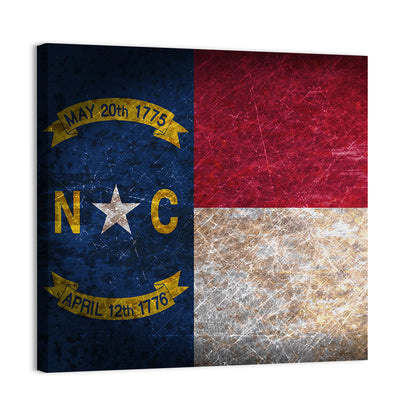 Flag Of North Carolina Wall Art