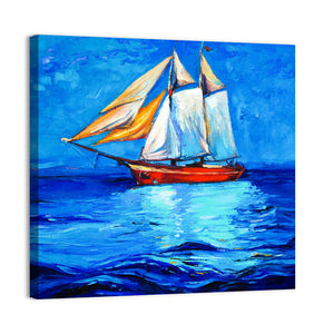 Sail Ship & Sea Artwork Wall Art