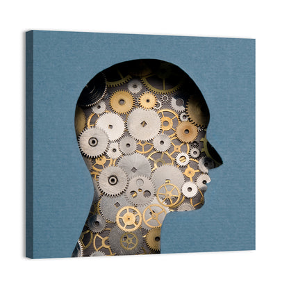 Thinking Mechanism Wall Art