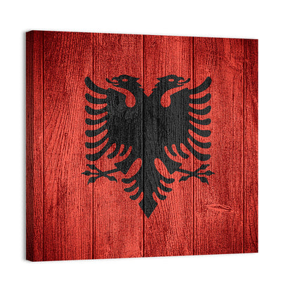 Flag Of Albania Wall Art