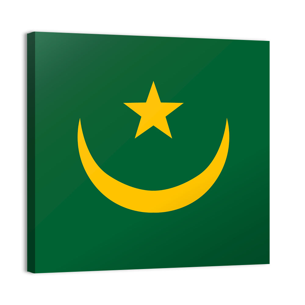 Flag of Mauritania Wall Art