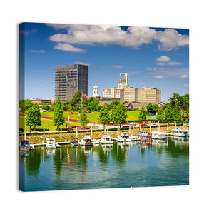 Augusta Downtown Skyline Wall Art