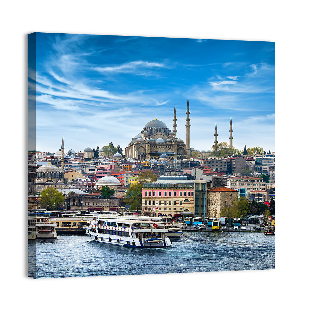 Istanbul Cityscape Wall Art