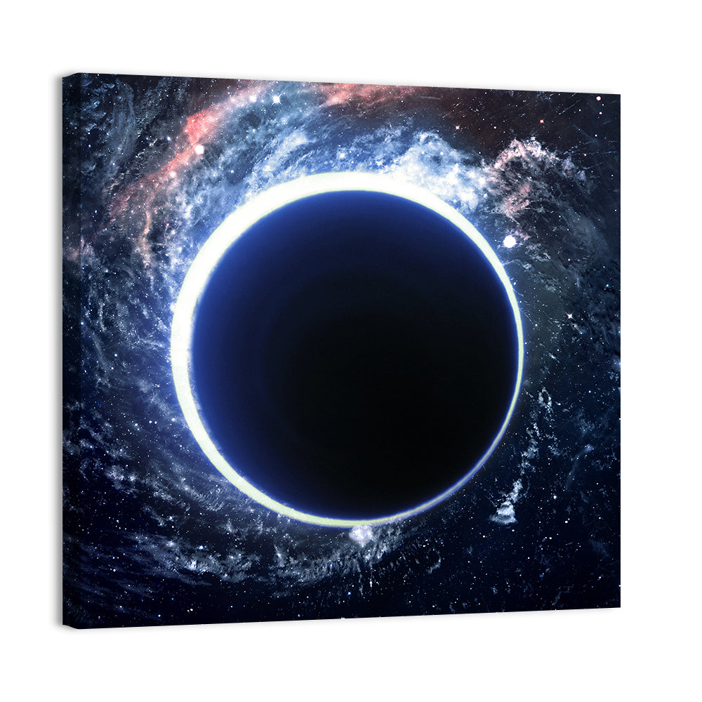 Black Hole Nebula in Deep Space Wall Art
