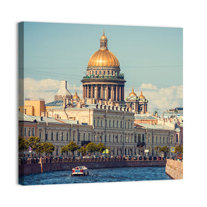 The Dome Of St Isaac's Cathedral Wall Art