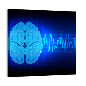 Brain Wave Abstract Wall Art