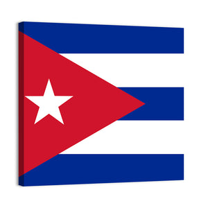 National Flag Of Cuba Wall Art