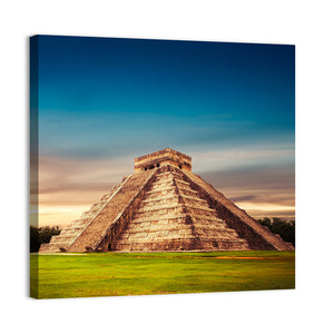 Temple Of Kukulkan Mexico Wall Art