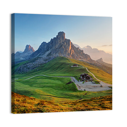 Italian Dolomites Valley Wall Art