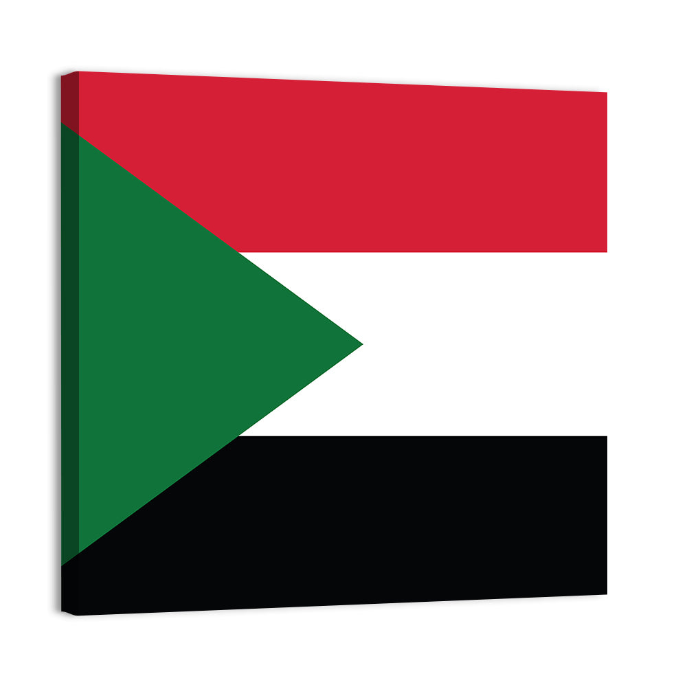 Sudan National Flag Wall Art