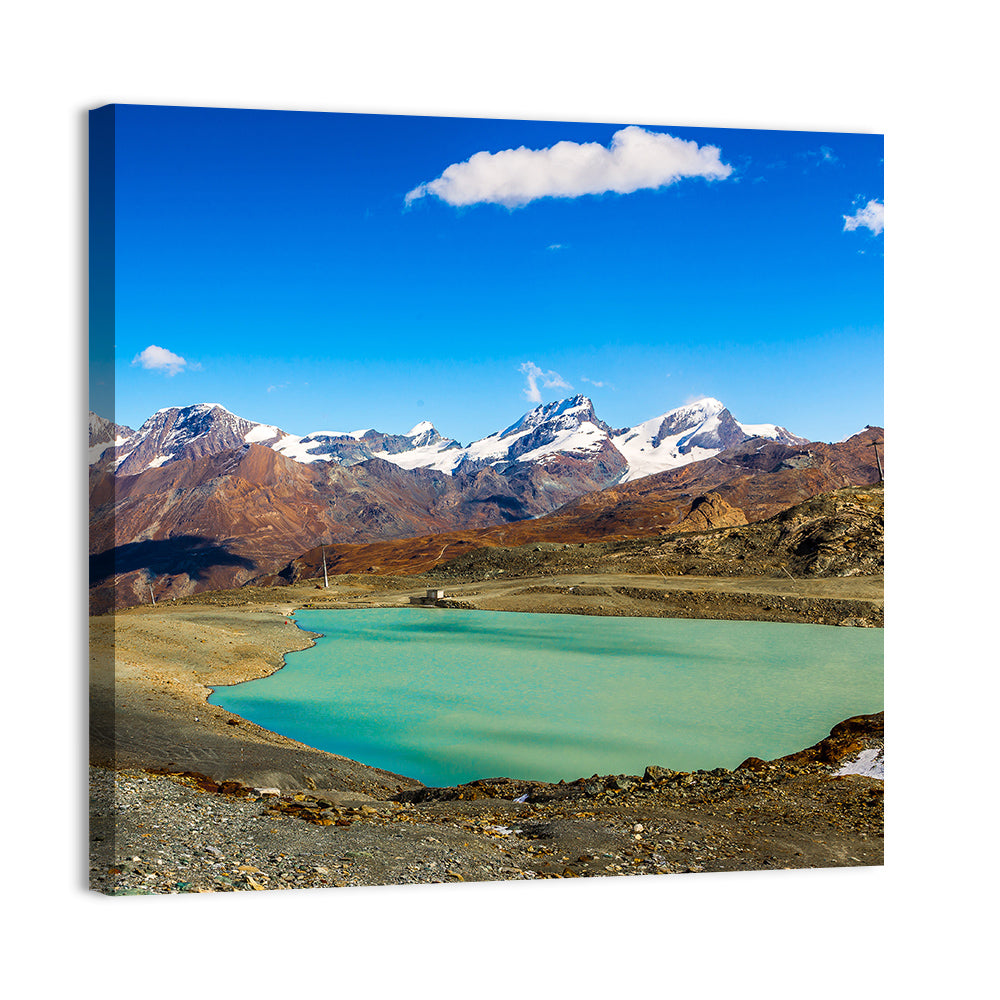 Turquoise Alpine Lake, Switzerland Wall Art