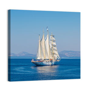 Sailing ship In Summer Wall Art