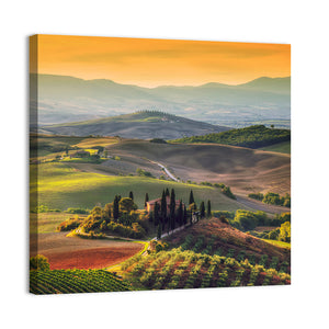 Tuscany Farm & Hills Wall Art