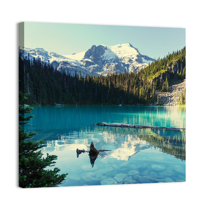 Joffre Lake, Canada Wall Art as a canvas print