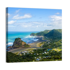 Piha Beach In Auckland Wall Art