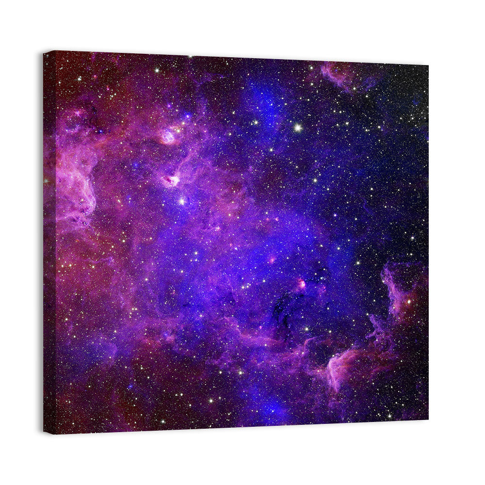 Nebula and Starfield in Deep Space Wall Art