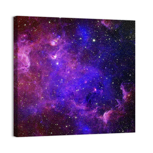 Galaxy Stars In Space Wall Art